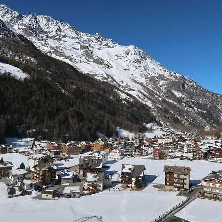 Apartment Haus Alpenstern- Wohnung Distel By Interhome Semesterbostad Saas Fee